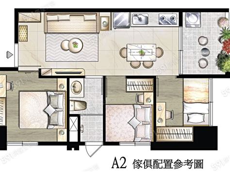 日進學格局|【日進學B區】開價57~59萬/坪，格局規劃3房